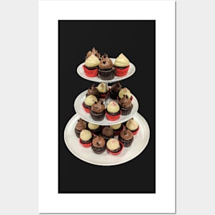 Cupcakes Tower Posters and Art